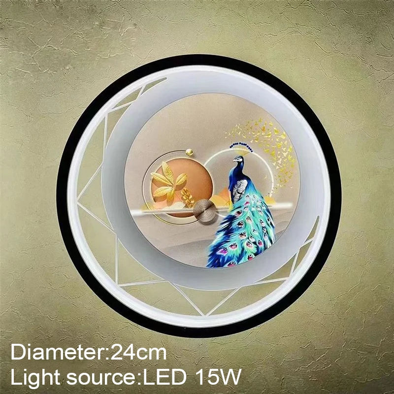 Round Glass LED Light, view 11