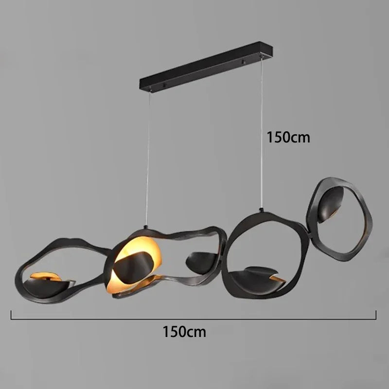 Nordic Nickel LED Pendant, view 7