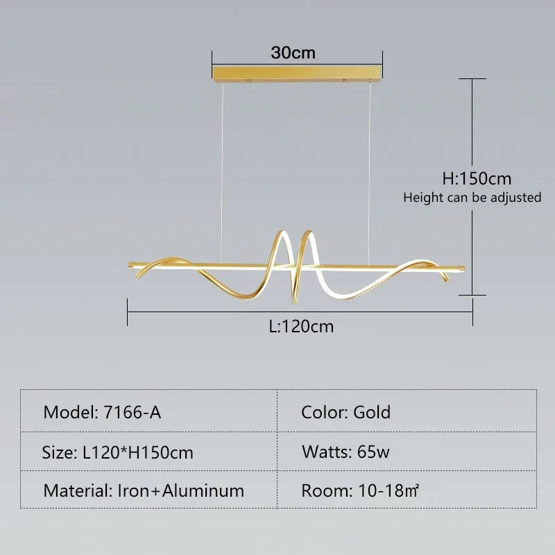 Minimalist LED Pendant, view 12