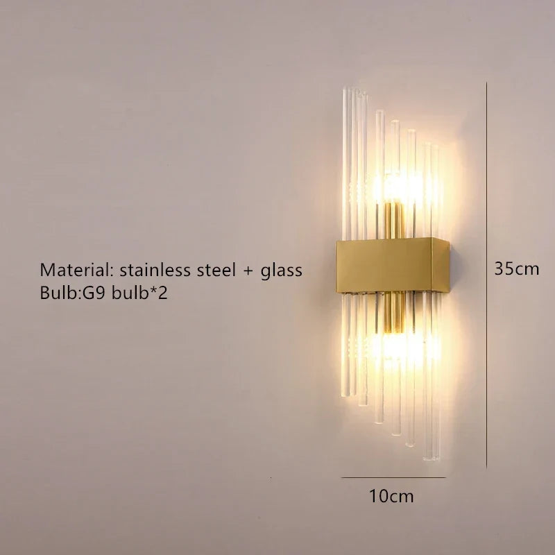 Mini Glass Steel Light, view 10