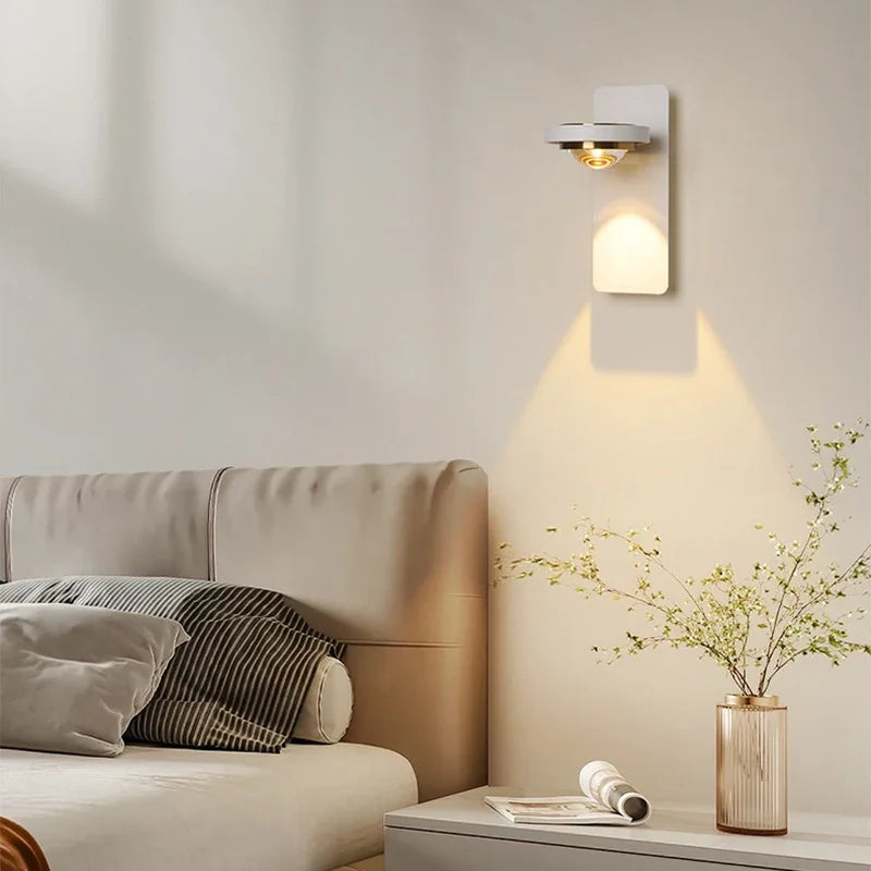 Black rotating sconce