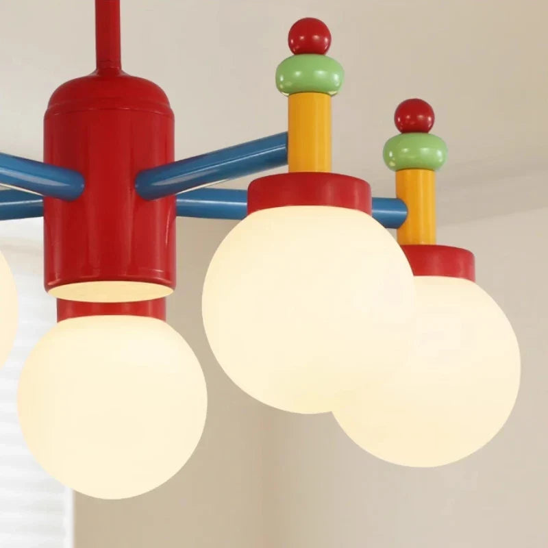 Colored glass light