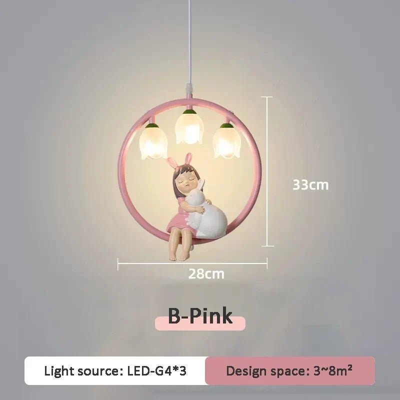 Cute Girls' Room Pendant, view 8