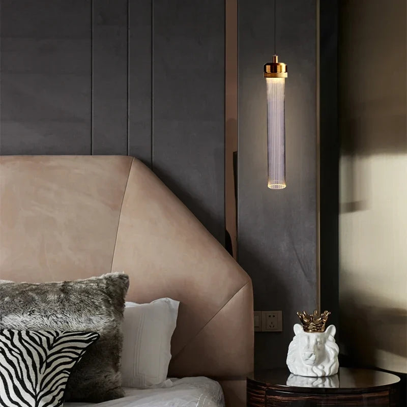 Nordic glass lamp