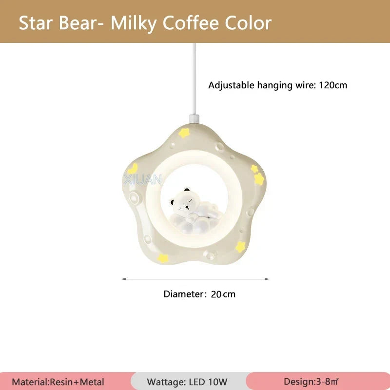 Kids Bear and Rabbit Pendant, view 10