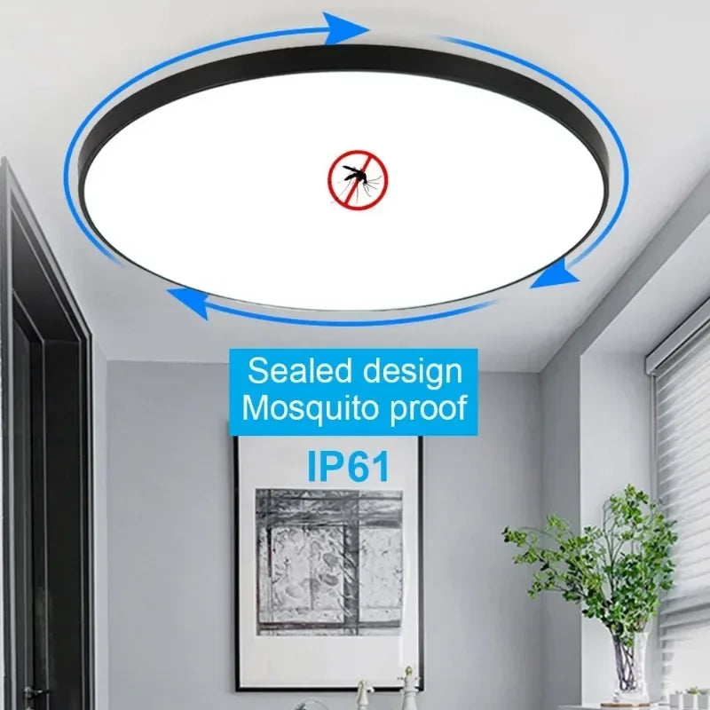 Motion LED flush mount
