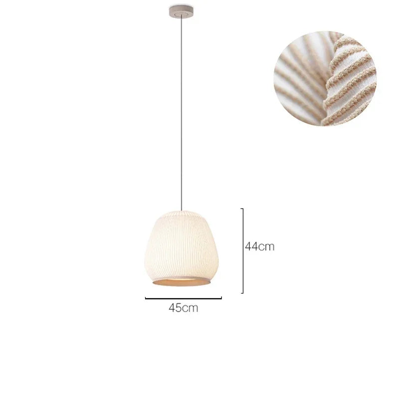 Spanish Fabric Pendant, view 8