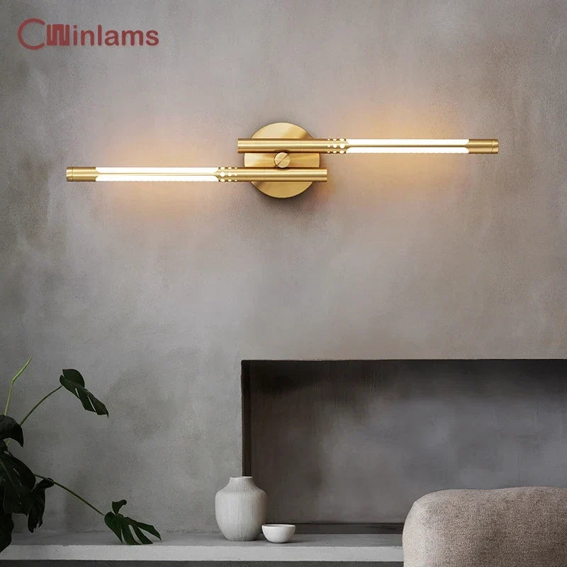 Minimalist LED wall light