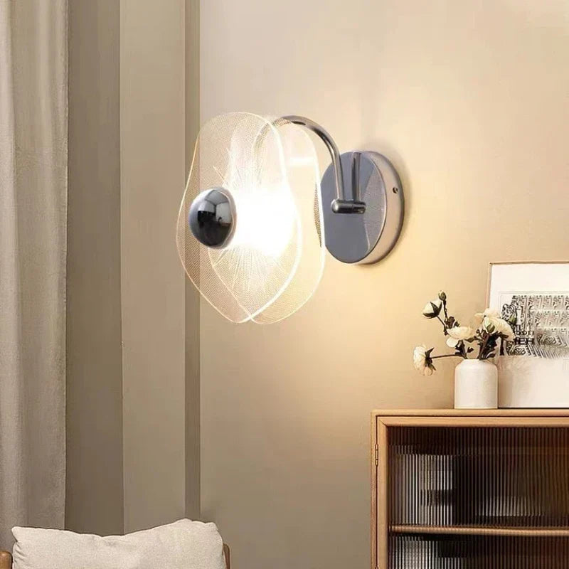 Lotus sunflower wall light