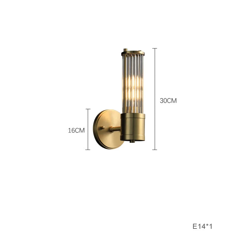 Brushed Brass Sconce, view 16