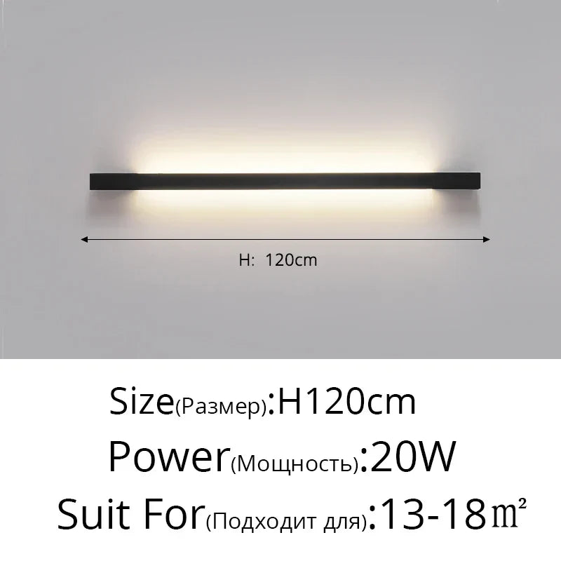 Minimalist Linear LED Light, view 13