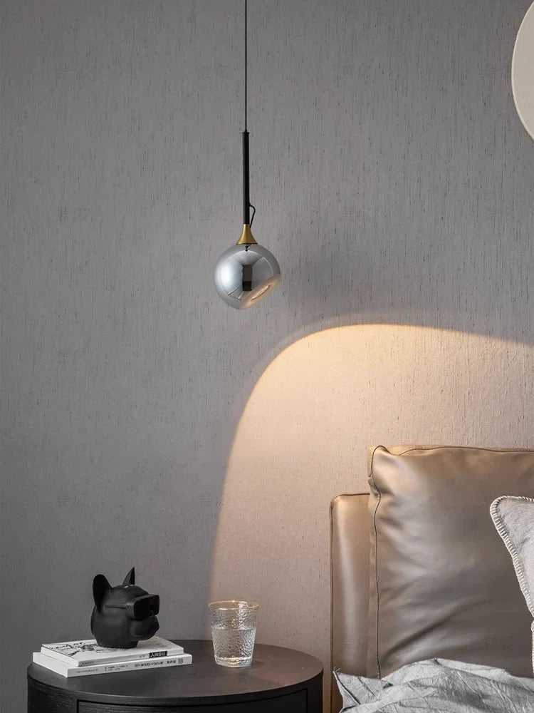 Minimalist bedside lamp