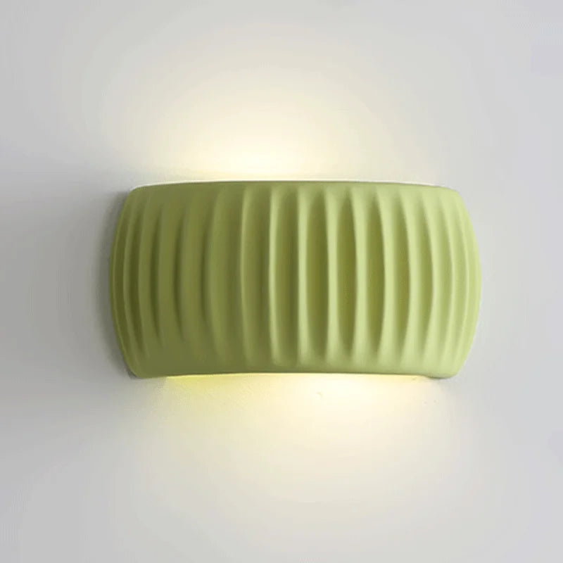 Pumpkin wall light