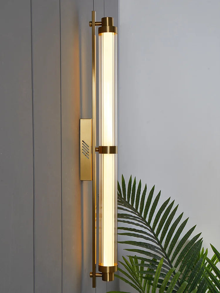 Cylinder LED wall light