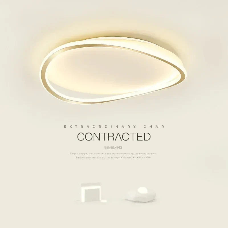 Triangle LED ceiling light