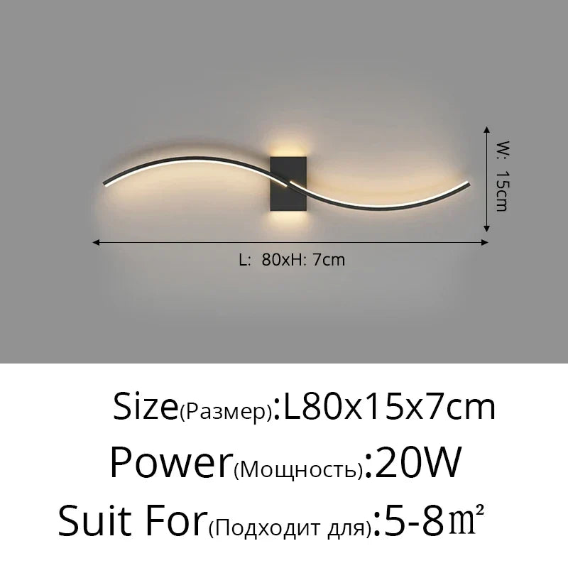 Nordic Linear Sconce, view 20