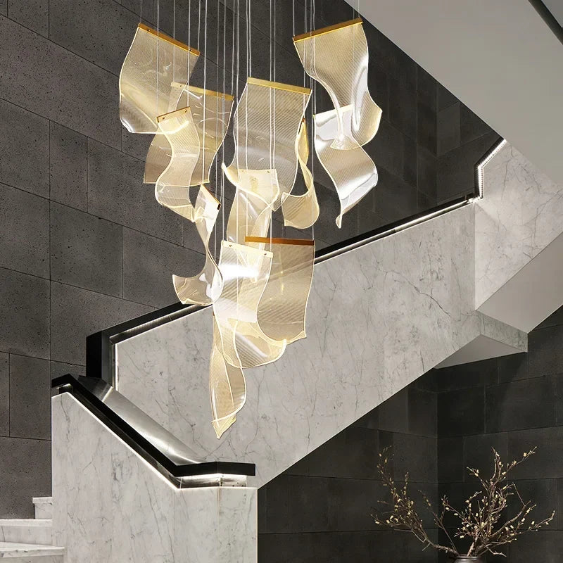 Acrylic LED Chandelier, view 3