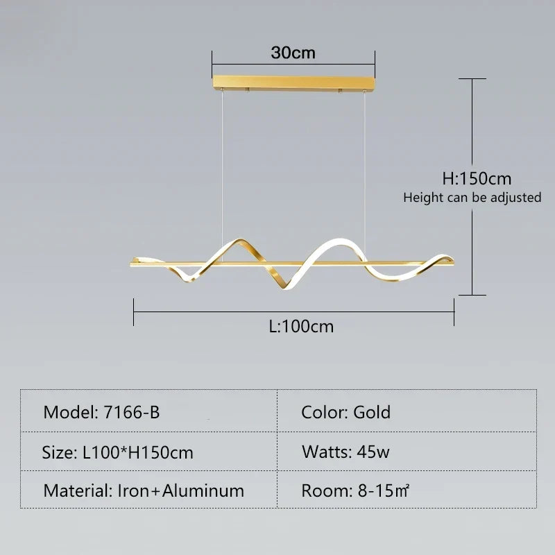 Minimalist LED Pendant, view 18