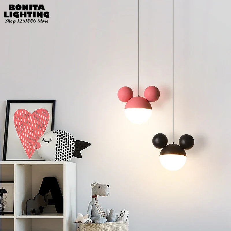 Mouse head kids pendant