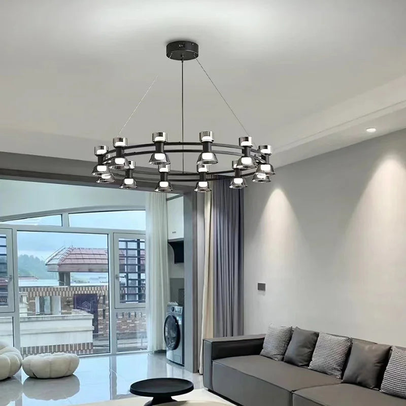 Modern ring chandelier