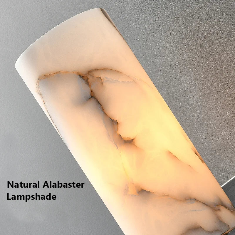 Alabaster Marble Sconce, view 6