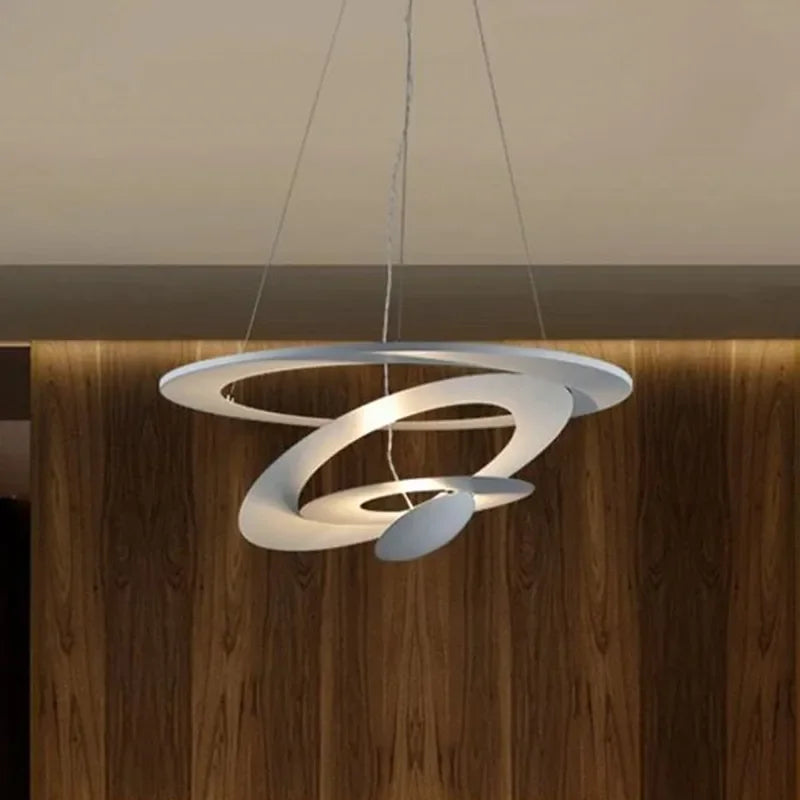 Nordic spiral pendant