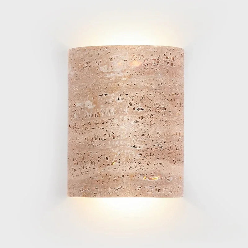 Dimmable stone sconce