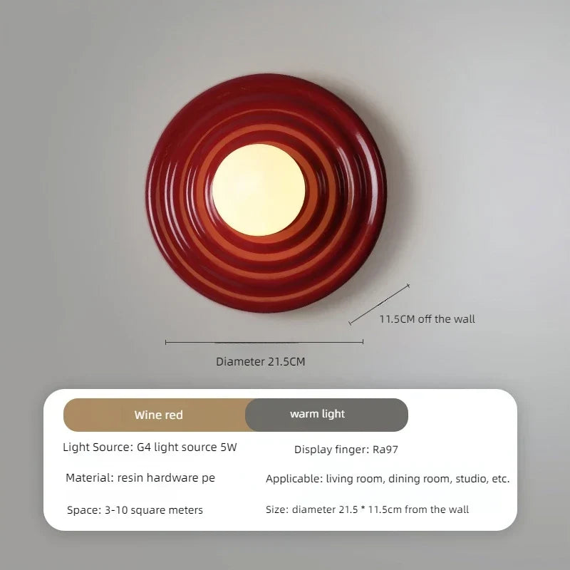 Japanese Round Light, view 9