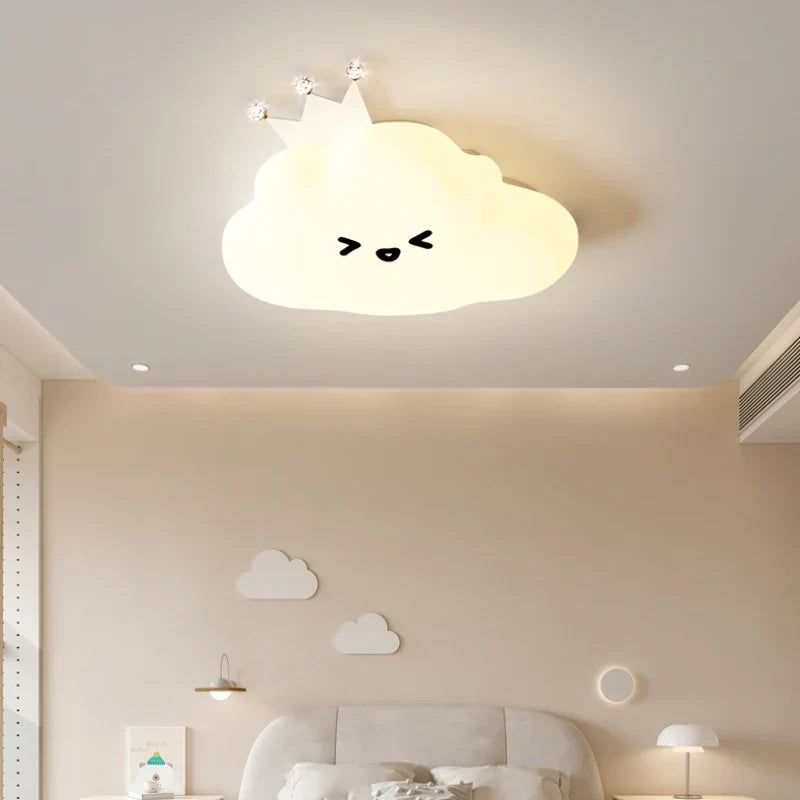 Star moon kids ceiling light