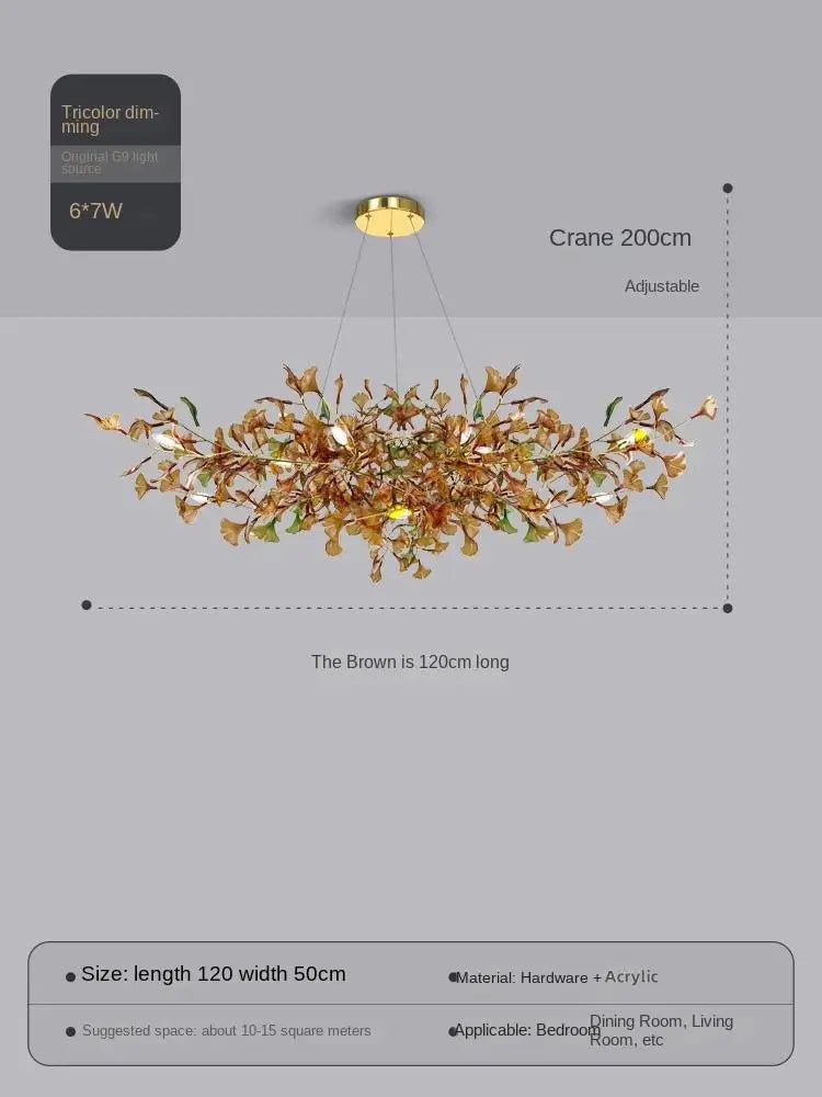 Ginkgo Leaf Pendant, view 10