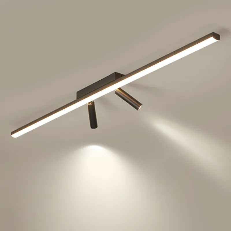 Linear LED chandelier
