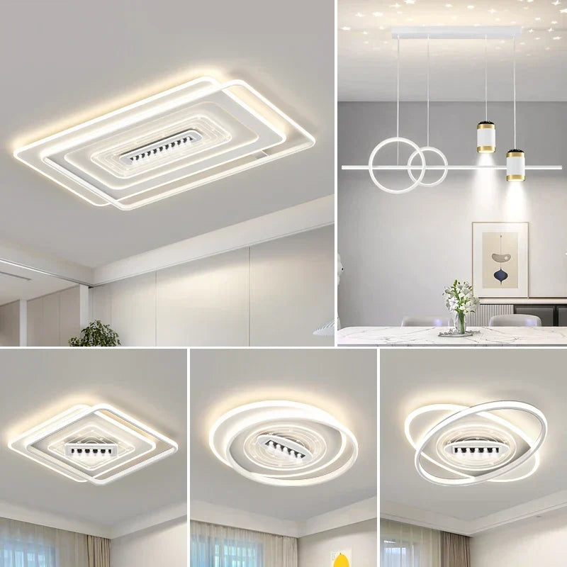 Warm flush mount