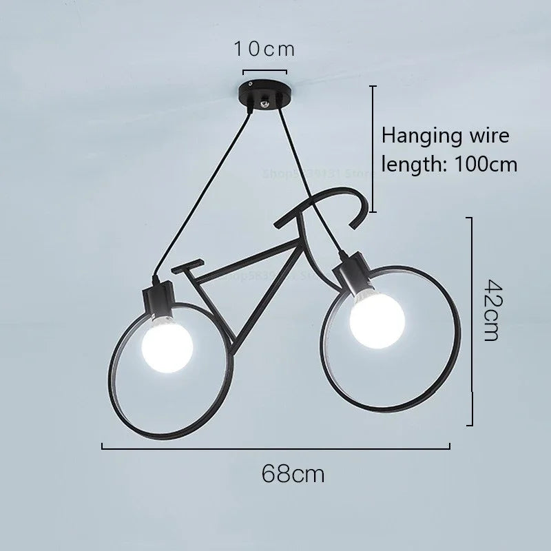 Iron Bicycle Pendant, view 9