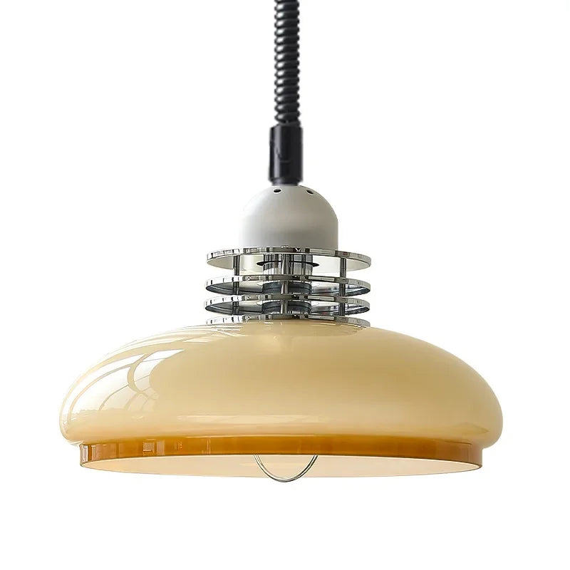 Bauhaus glass pendant