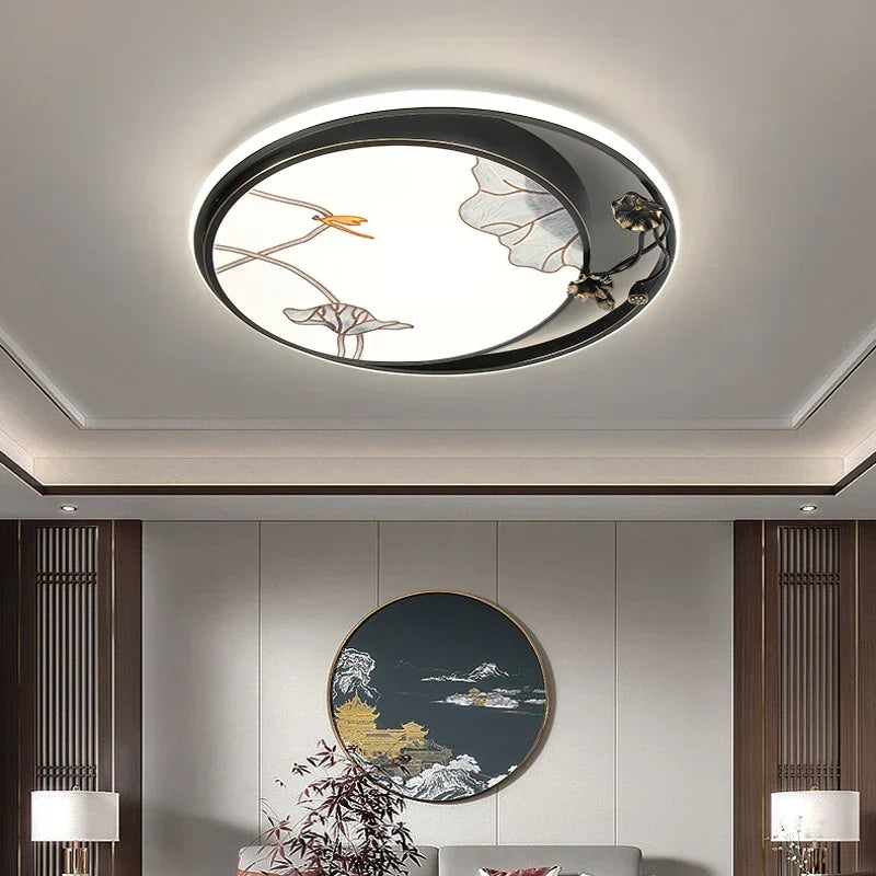 Contemporary flush mount