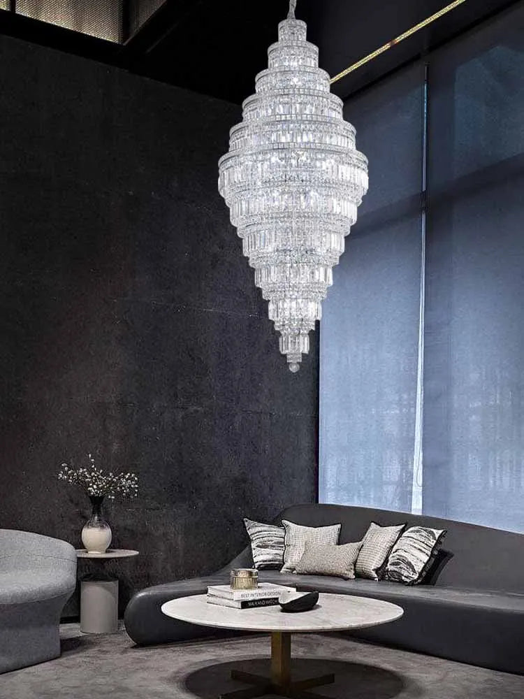 Custom crystal chandelier