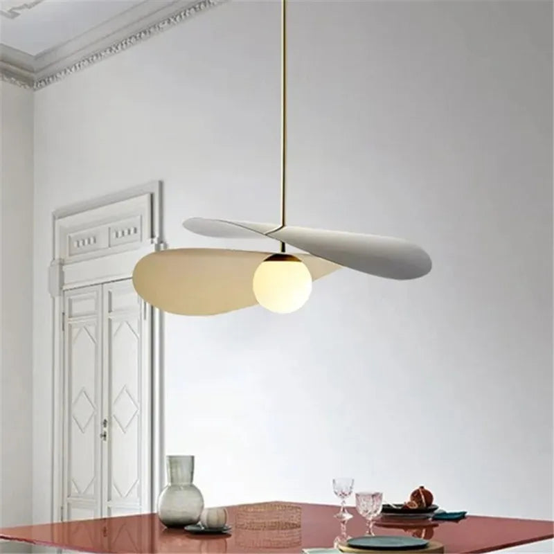 Lotus fabric loft pendant