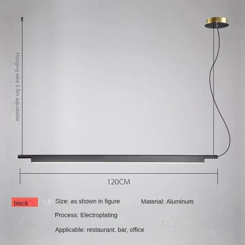 Minimal Linear Pendant, view 11