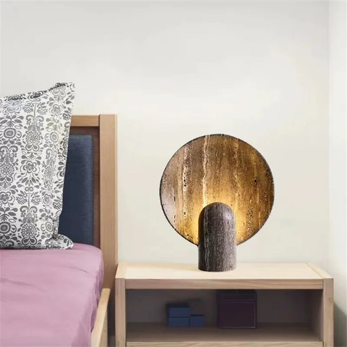 Marble desk lamp
