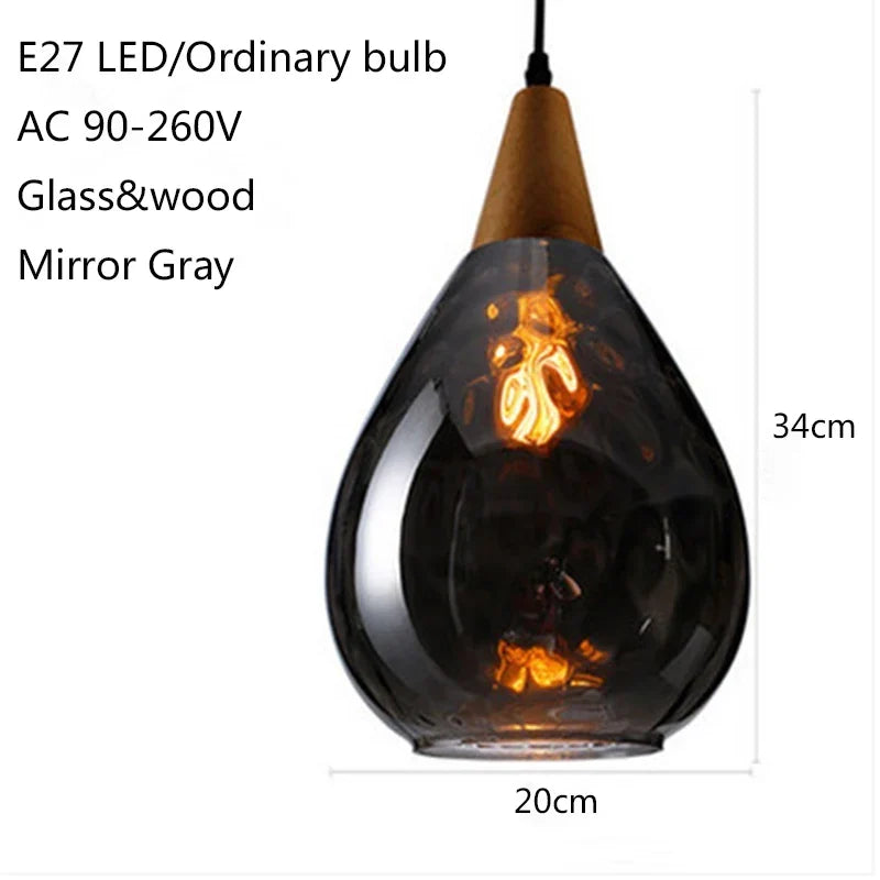 Modern Glass Pendant, view 16