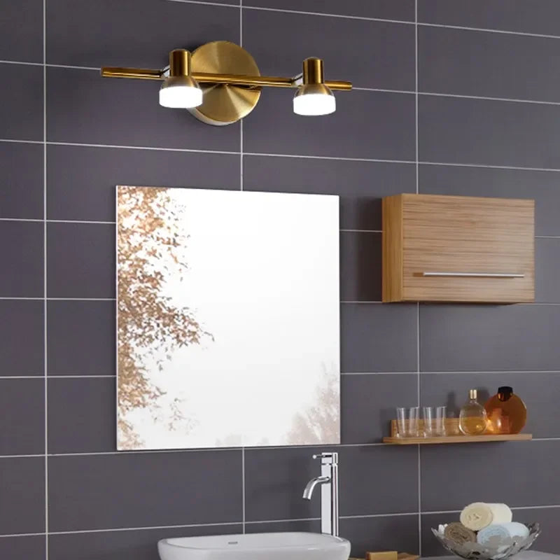 Bronze LED sconce