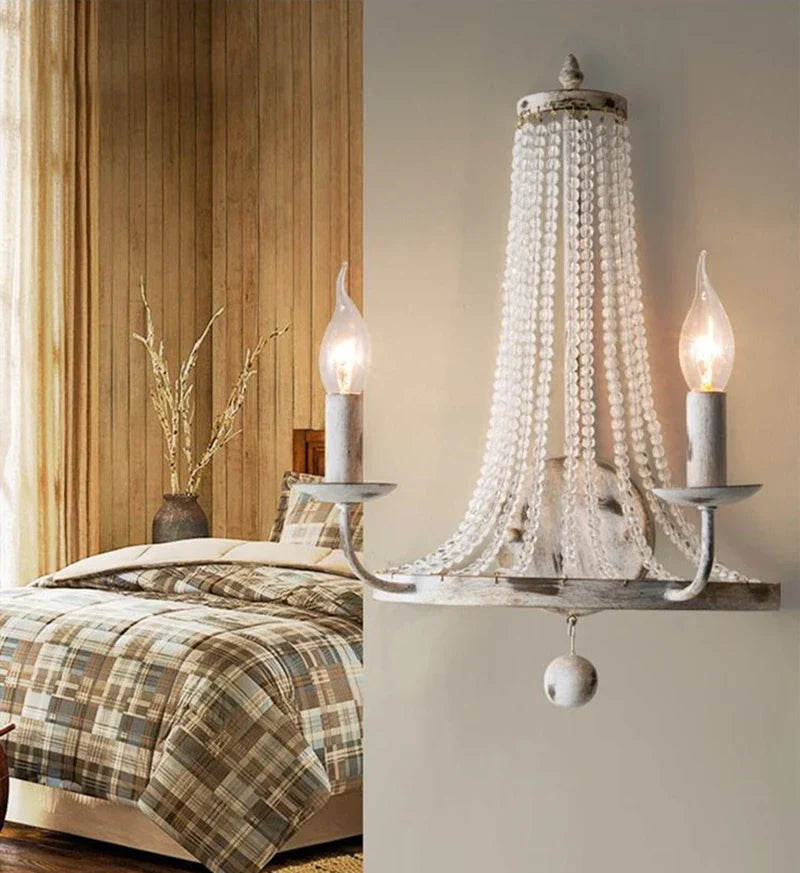 Crystal Tassel Sconce, view 3