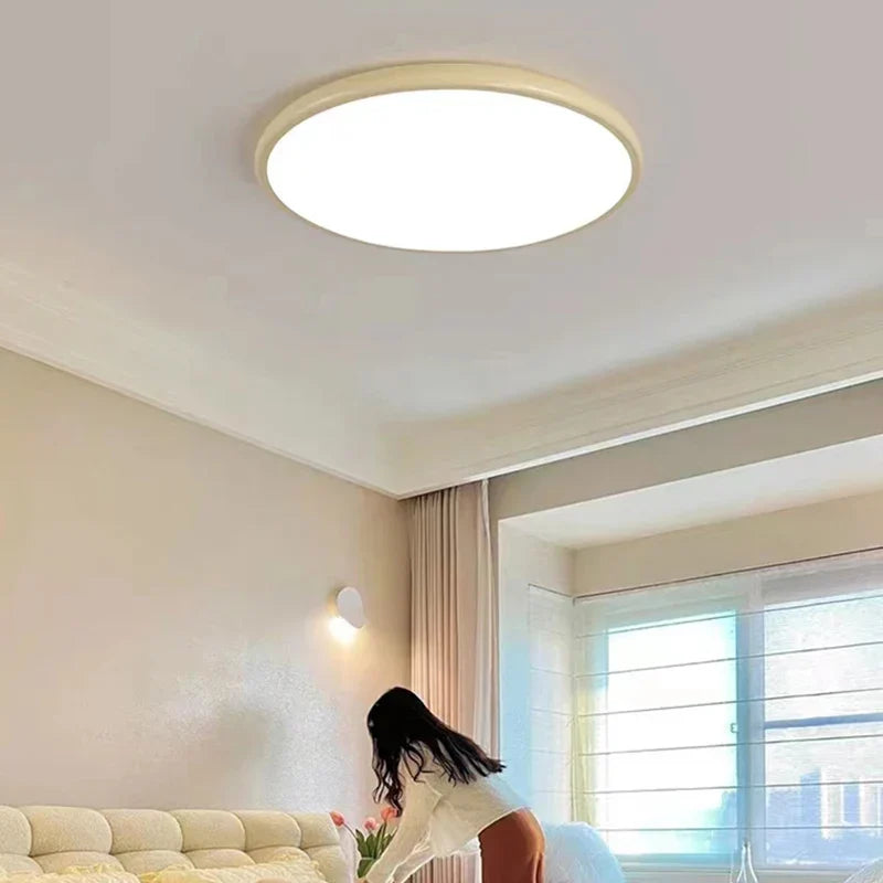 Colorful LED flush mount