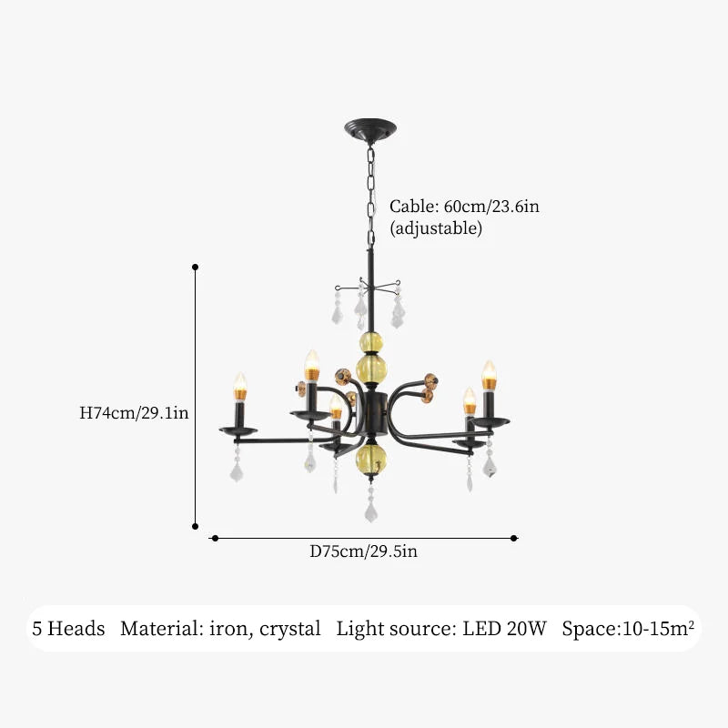 Vintage LED Crystal, view 6