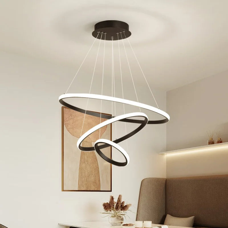 Multi-ring LED light