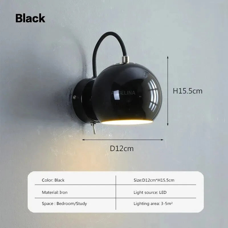Nordic Rotating Iron Light, view 9
