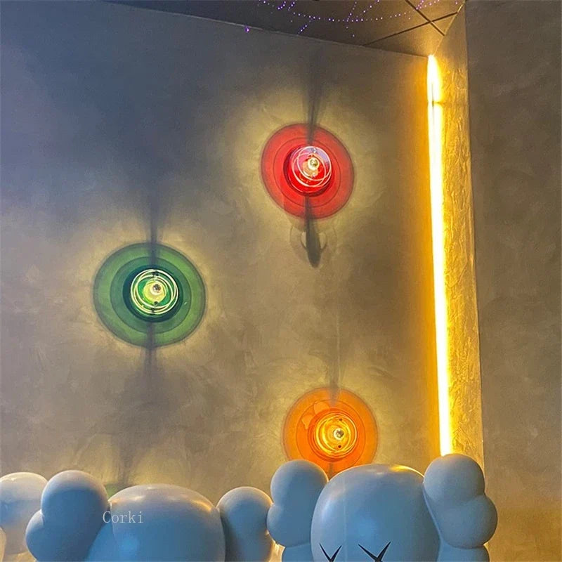 Modern acrylic wall light