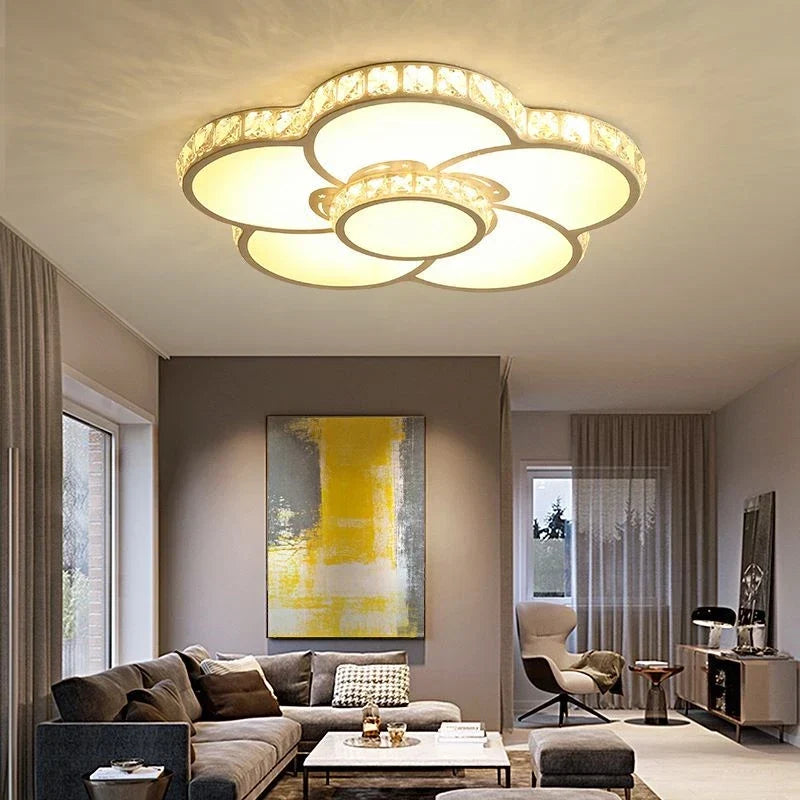 Gold E14 flush mount