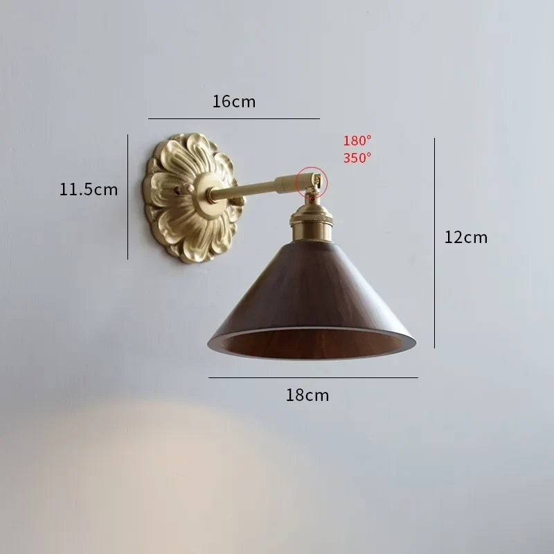 Nordic Walnut Plug-In Light, view 11