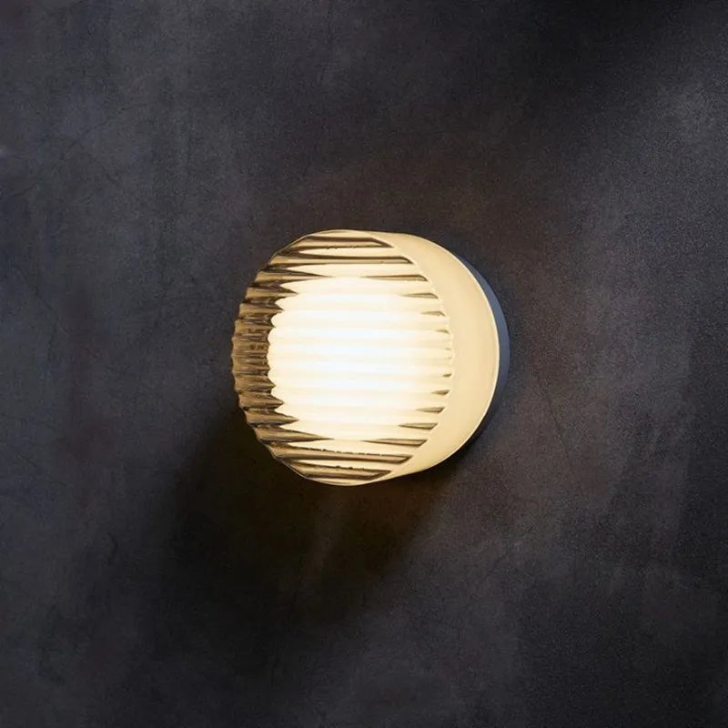 Amber Jelly Wall Light, view 3
